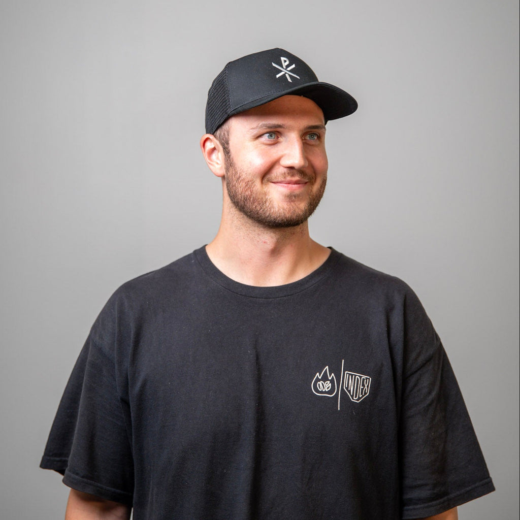 Chi Rho Symbol Trucker